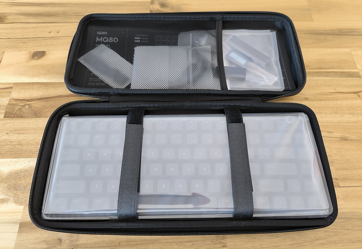 first impressions opening the case