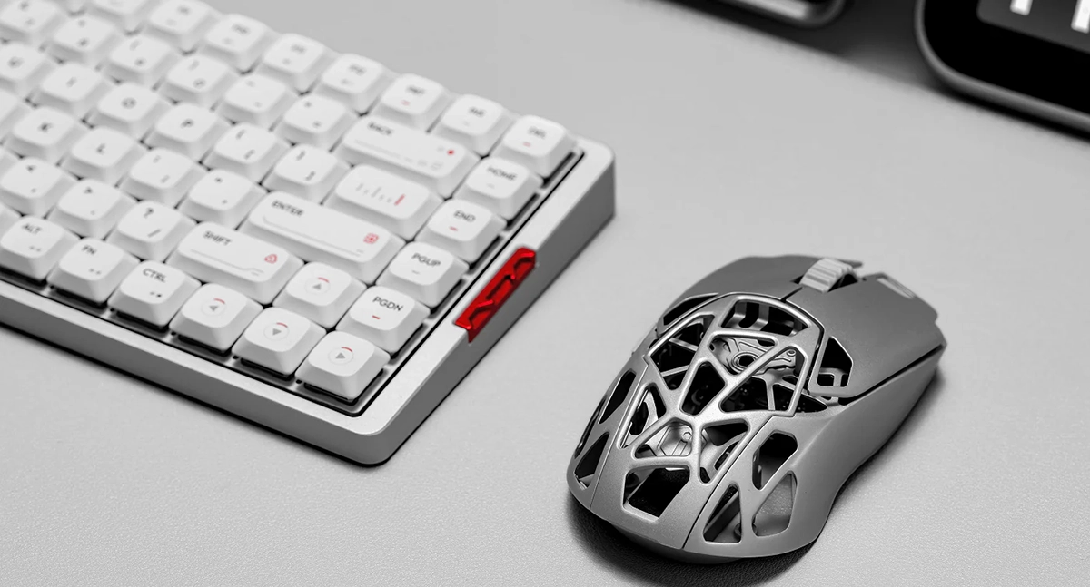 keyboard and mouse on desk