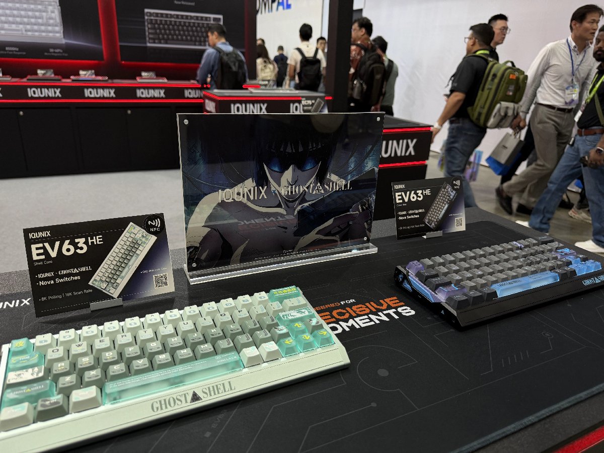 new keyboards from IQUNIX
