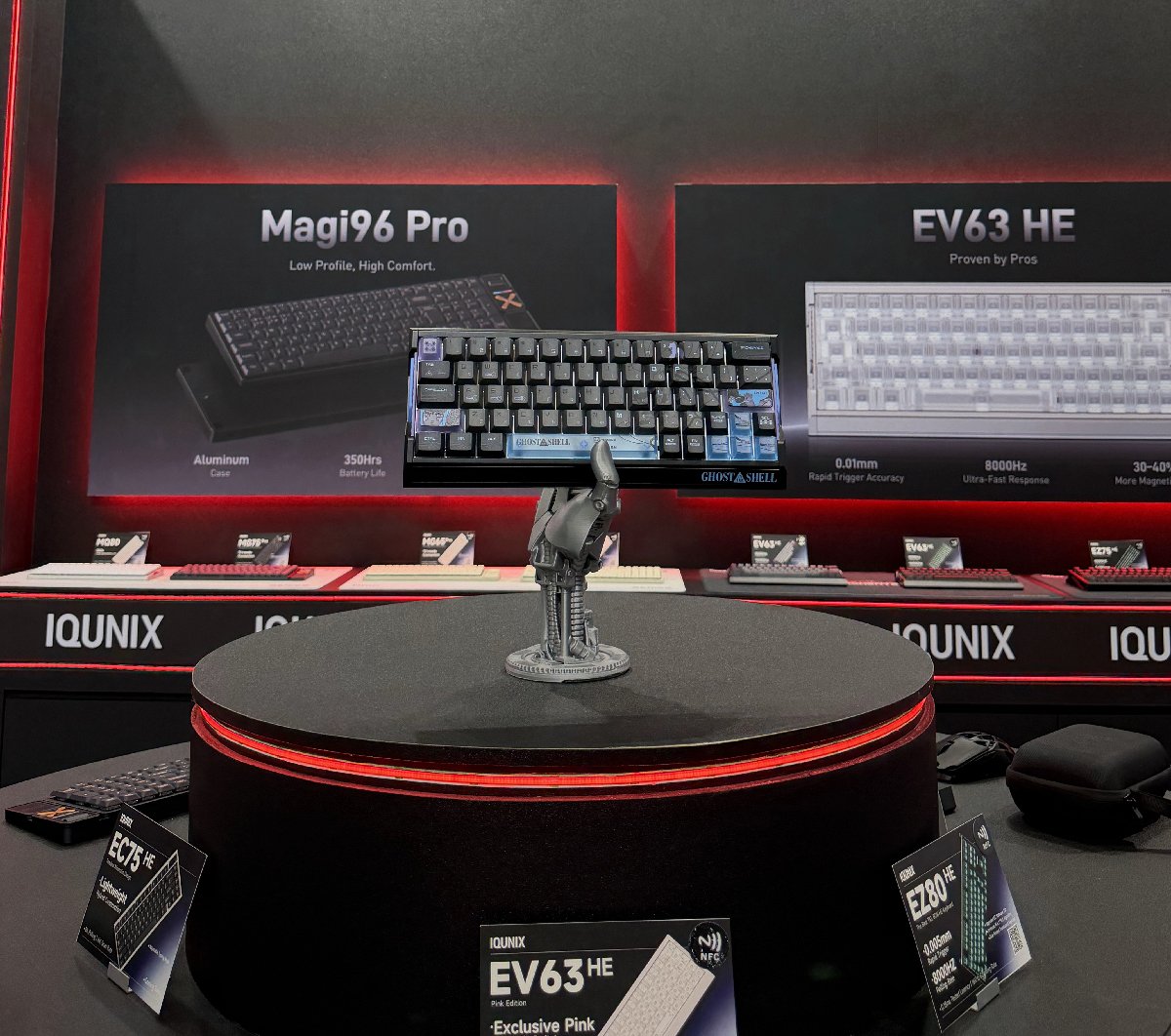 new keycaps from IQUNIX