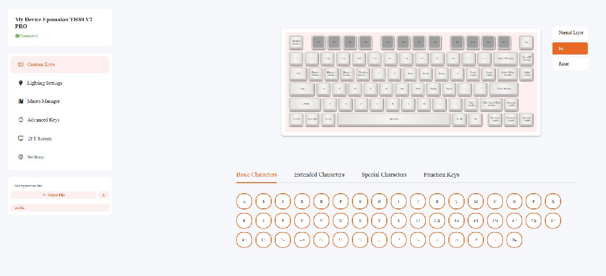EPOMAKER customization software