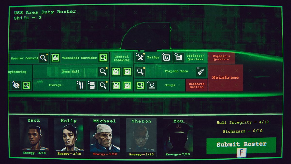 Static Dread: The Submarine tips
