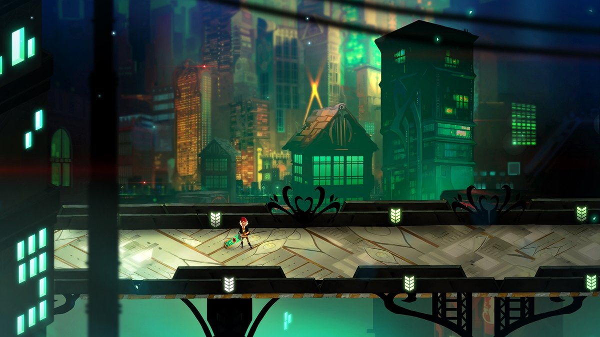 a review of Transistor on PC with a controller